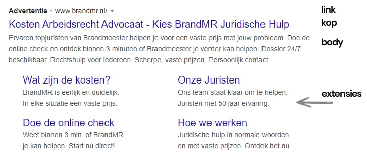 Google sitelinks