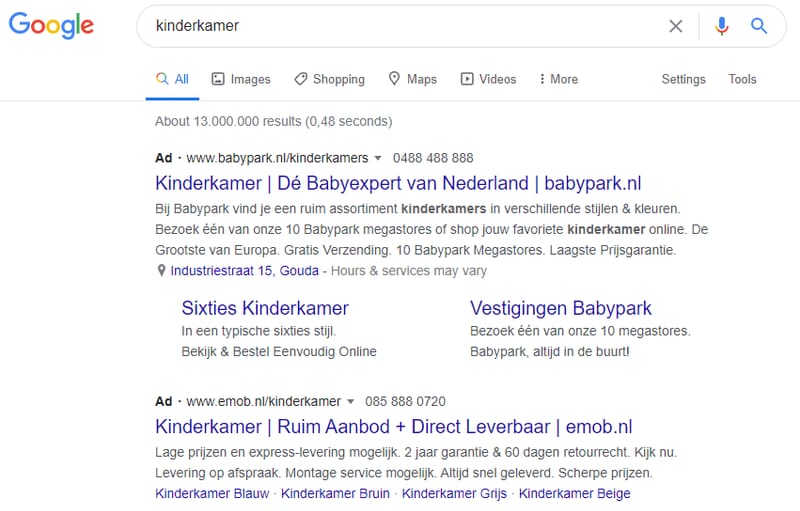 Wat zijn Google advertenties