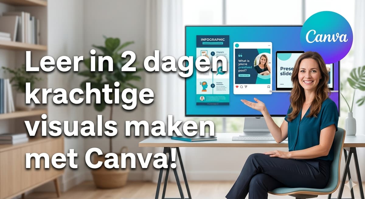 Canva cursus - Leer in 2 dagen professionele visuals maken met Canva!